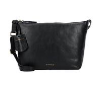 Burkely Fine Florence Bolsa de hombro Piel 27 cm negro