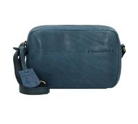 Burkely Natural Norah Bolsa de hombro Piel 22 cm azul
