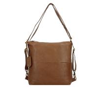 Burkely Natural Norah Bolsa de hombro Piel 32 cm marrón