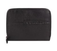 Burkely Natural Norah Cartera Protección RFID Piel 9 cm negro
