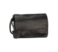 Burkely Natural Norah Double Pocket Flap, Crossbody para Mujer, Black, Talla única