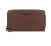 Burkely Nocturnal Nova Cartera Protección RFID Piel 14.5 cm marrón