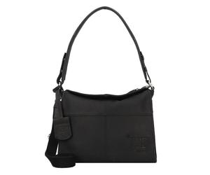 Burkely Rogue Robyn Bolsa de hombro Piel 24 cm negro