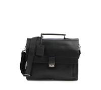 Burkely Vintage Scott Maletín negro, cuero, hombre