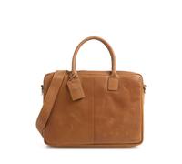 Burkely Vintage Taylor Worker Maletín cognac, cuero, hombre