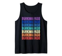 Burkina Faso Colorido Camiseta sin Mangas