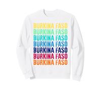 Burkina Faso Colorido Sudadera