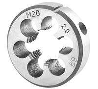 Burkit El roscado redondo métrico M20 x 2 muere el hilo, el hilo de la máquina M20 x 2,0 muere mano derecha