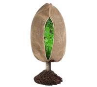 Burlap Bags, Plant Covers, Winter Protection Wraps, Reusable Sack Cloth for Frost Shielding, Garden Tree Flower Defender from Snow, Rain, Cold Weather, Outdoor Yard Vegetable Insulation