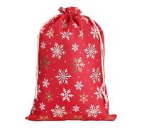 Burlap Wine Bags | Christmas Jute Burlapp Gift Bag Pouches with Drawstring | Candy Pouch for Birthday Thanksgiving Holiday New Year Wedding Party Eve Kids Adults Family Friends Home