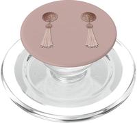 Burlesque Bailarina Borla Pasties Vintage Tease Sexy Soltero PopSockets PopGrip para MagSafe