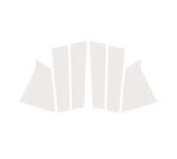 Burlete Aislante para Ventana Para Chevrolet Para Malibu 2016-2024 Molduras Cromadas Para Puertas Y Ventanas Pegatinas Para Columnas BC