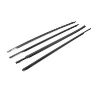 Burlete Aislante para Ventana Para Toyota Para Tundra Para CrewMax 2007 2008 2009 2010 2011-2019 4X Burlete Cinturón Sellado Ventana Coche 68163-0C020 68164-0C020