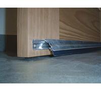 BURLETE ALUMINIO BASCULANTE INT-EXT 93CM PLATA