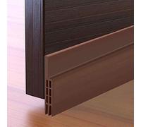 Burlete autoadhesivo bajo puerta,SXYHKJ 100 x 5cm burlete de goma de Silicona, Anti-polvo/anti-ruido/anti-bug de sellado a prueba