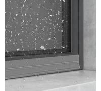 Burlete Autoadhesivo para Ventanas y Puertas, Barrera contra Corrientes de Aire de 8 Metros, Sello Aislante Multicolor para nergética, Barrera contra la Lluvia Negra de 4 a 20 me