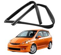 Burlete de Goma para Ventanilla de Coche para Fit Hatchback 2003-2008 OE: 72775/72735/72275/72235-SAA-003, Perfil Sellador de Ranura Guía de Puerta de Coche EPDM Antivibración,Front Left