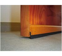 BURLETE BAJO PUERTA ADHESIVO CEPILLO BURCASA 091. 5CM SAPELI 127360 MADERA