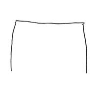 Burlete de moldura para parabrisas delantero 51318159784 fabricado con lámina de metal de caucho de calidad, color negro, para Serie 5 E39 528i 540i M5