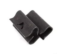 Burlete de puerta Clip Abrazadera para Mercedes - para Benz W107 W123 W126 280 300 350 450 500 SL - para SLC SE - para SEL SEC Sustituye a A1239880378 Acero Negro