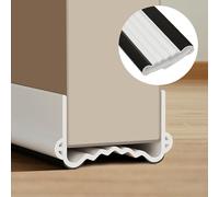 Burlete de puerta para puertas de 100 cm, nuevo burlete para puerta, se puede cortar libremente, sello autoadhesivo fácil de instalar, reutilizable