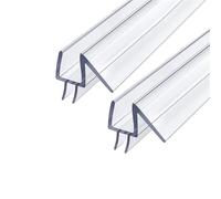 Burlete de PVC transparente for puerta, ventana, ducha, baño, mampara, 6/8/10/12 mm Tira de Sellado Transparente(10mm)