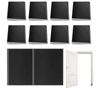 Burlete De Sellado - 10 Piezas De Relleno Adhesivo Para Las Esquinas De Las Ventanas,Cinta De Sellado Para Puertas,Para Uso En, Sótano, Hogar, Refrigerador, Garaje, Ducha, Patio Y Ventana