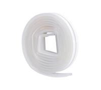 Burlete de silicona adhesivo 9mm 6M Transparente