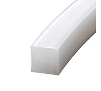 Burlete de silicona sólida resistente a altas temperaturas de 1 m, 5 mm x 5 mm/10 mm/15 mm/20 mm/30 mm(5x5mm)