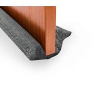 Burlete de Tela para Puertas y Ventanas. Burlete Doble Reutilizable, Lavable, Aislante de Ruidos, Frío, Viento, Luz, Polvo, Polen, Insectos. Ajustable Entre 80-90 cm.