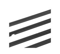 Burlete for ventana exterior, resistente al envejecimiento, aísla los ruidos 5757A018, moldura for cinturón de puerta delantera y trasera compatible con Lancer 2008-2017