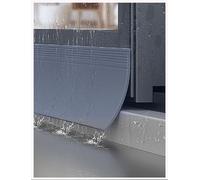 Burlete for ventana, tira adhesiva de goma flexible, impermeable y antirreflujo for puertas y ventanas.(Grey,150 x 4.5cm/59.1 x 1.8in)