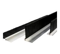 Burlete inferior de aleación para puertas, Base del TF de las cerdas de 10-200m m del cepillo de la tira del 100cm de la aleación de aluminio del sello del barrido inferior de la puerta(F,45mm)