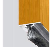 BURLETE OCULTO ALUMINIO 1MT FLECO