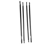 burlete para automóvil Burlete Para Ventanas Exteriores Coche Compatible Con Toyota Para Wish 2010-2016 Moldura De Puerta Lateral Moldura Presión De Sellado
