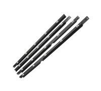 burlete para automóvil Compatible Con Mitsubishi Para Montero Para Pajero 2th 1990-2003 4 Piezas Burlete Para Ventana Coche Tiras Sellado Ajuste Cinturón Vidrio Exterior