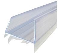 Burlete para Puerta de PVC Flexible Quatro Stop Transparente de 1 Metro con 4 Laminas gofradas para asegurar el Aislamiento.