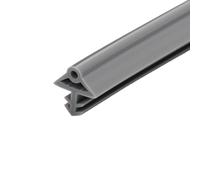 Burlete Para Puerta Y Ventana Tira De Sellado De Silicona Para Puertas De Madera De Dormitorio Insonorizada Resistente Al Viento Al Polvo Y A Los Impactos Gris 3M X 3