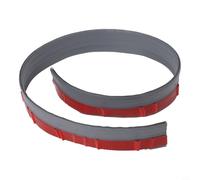 Burlete para puertas de bajo consumo (100 cm, sello que minimiza el desperdicio de energía y mejora la comodidad), color gris