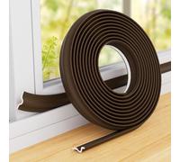 Burlete para ventanas, burlete de puerta, autoadhesivo, burlete para puertas y ventanas, espuma para ventanas, corrientes de aire, aislamiento para marcos de puertas, marcos de ventanas, invierno