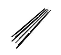 Burlete Para Ventanas Coche Compatible Con Lexus Para LX470 1998-2007 Reemplazo De Cinturón De Sellado De Moldura De Puerta Exterior Burlete para ventana coche(Black)