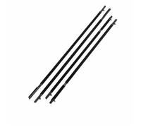 Burlete Para Ventanas De Coche Para Lexus GX470 2003-2009 Barra Impermeabilizante Para Cristales Puerta, Moldura Exterior Repuesto Moldura exterior ventana(Negro 4 piezas)
