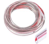 Burlete Puerta Coche, 5M, Transparente, U Forma, Protector, Rotector de Bordes Auto para Evitar Arañazos, Apto para SUV Sedan MPV y la mayoría de los Modelos