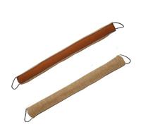 Burlete Puerta Entrada 1/2Pcs Under Door Draft Stopper 92cm Heavy Triangular Duty Door Draft Blocker With Hanging Loops For Under Door Noise Blocker(Brown,2PCS)