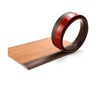 Burlete Puerta Entrada 1pcs 5mm Floor Transition Strip Self-Adhesive Waterproof PVC Cuttable Wear-resistant Sealing Carpet To Tile Floor Door(Dark brown)