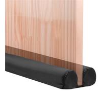 burlete puerta entrada Adjustable Door Bottom Seal Strip Under Draft Stopper Gap Blocker Sealing Weather Blocks Cold Air, Wind, Noise(32inch)