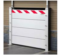 Burlete Puerta Garaje Barrera Anti Inundaciones 53cm 63cm 73cm Reutilizable Deflector De Barrera contra Inundaciones para Hogar Garaje Puertas(Inside,73 * 80cm)