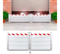 Burlete Puerta Garaje Barrera Anti Inundaciones Barrera de Protección Contra Inundaciones Reutilizable Kit de Barrera Contra Inundaciones Reutilizable de Tamaño Personalizado(0.9m/2.95ft,H 100cm/39.3i