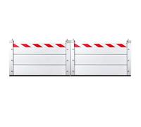 Burlete Puerta Garaje Barrera Anti Inundaciones, Protección contra inundaciones para Puertas, Reutilizable Deflector De Barrera contra Inundaciones para Hogar Garaje Puertas(245x60cm)
