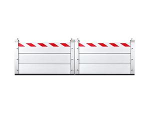 Burlete Puerta Garaje Barrera Anti Inundaciones, Protección contra inundaciones para Puertas, Reutilizable Deflector De Barrera contra Inundaciones para Hogar Garaje Puertas(245x60cm)